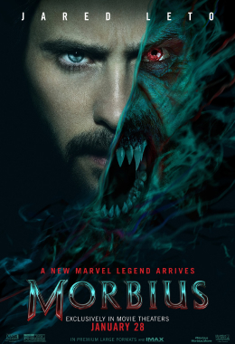 caratula película Morbius