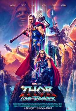 caratula película Thor Love and Thunder